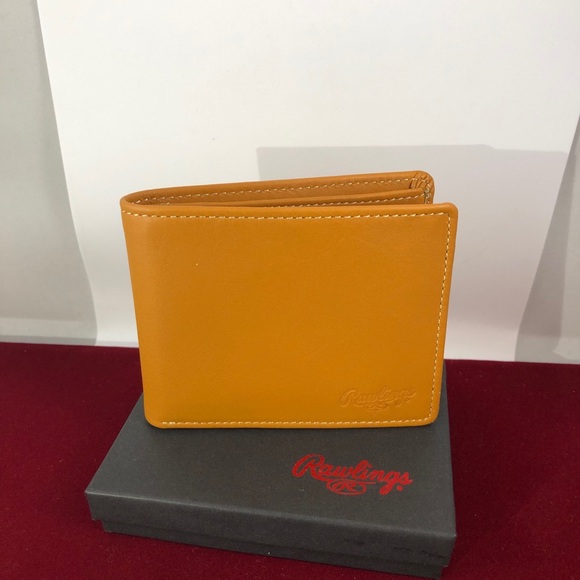 Rawlings Heart of the Hide Tan Wallet Billfold - Picture 2 of 5